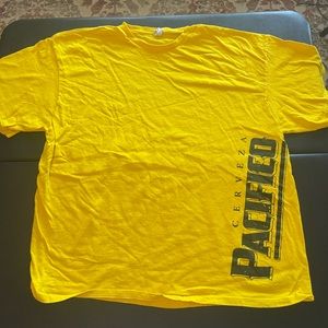 Pacifico Cervesas Beer yellow XL cotton